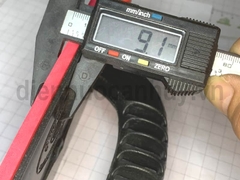 Bàn chà nhám ráp cuộn, không cán thanh bình 100mm