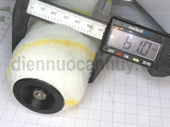 Con lăn sơn Deco Pro trắng thanh bình 15cm