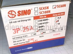 Sino 3P25A aptomat (át MCB