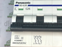 pana 3P25A aptomat (át MCB)