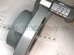 mặt bích nhựa PVC tiền phong đơn 110