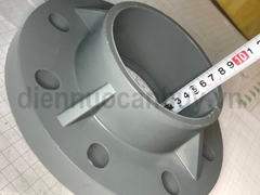 mặt bích nhựa PVC tiền phong đơn 110