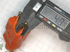 Vinakip phích cắm chịu tải màu cam  32A 250V k10