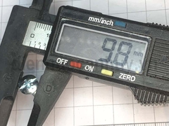 BL đầu côn 5x15 Bulong đầu bằng bake 4 cạnh