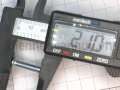 BL đầu côn 5x20 Bulong đầu bằng bake 4 cạnh