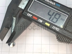 BL đầu côn 5x50 Bulong đầu bằng bake 4 cạnh