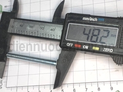 BL đầu côn 5x50 Bulong đầu bằng bake 4 cạnh