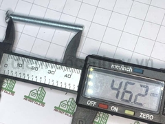 BL đầu côn 5x50 Bulong đầu bằng bake 4 cạnh