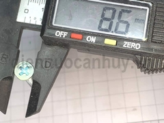 BL đầu côn 5x60 Bulong đầu bằng bake 4 cạnh