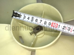 Cánh quạt 4 cánh xuôi chiều ốc ngang - HL - 304 (ĐK 40cm)