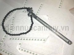 Cờ lê xích FQ16 16 inch cán dài 400m, mở được ống phi 220mm