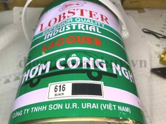 Sơn thơm công nghiệp Lobster mầu thông dụng lọ đen 616 loại hộp 3 lít