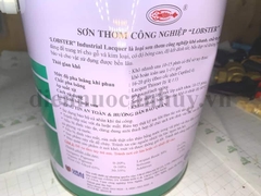 Sơn thơm công nghiệp Lobster mầu thông dụng lọ đen 616 loại hộp 3 lít