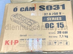 Vinakip 2 phích (1 đơn 1 đa năng) 8000W xám Ổ không dây chịu tải