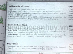 Vinakip 2 phích (1 đơn 1 đa năng) 8000W xám Ổ không dây chịu tải
