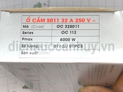 Vinakip 2 phích (1 đơn 1 đa năng) 8000W xám Ổ không dây chịu tải