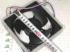 Quạt Hitachi 3 dây DC12V-0.17A- 2.04W Model HH004140A 12.5x12.5 cm