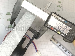 Quạt Hitachi 3 dây DC12V-0.17A- 2.04W Model HH004140A 12.5x12.5 cm