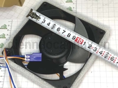 Quạt tủ lạnh Hitachi 4 dây DC12V-0.17A- 2.04W Model U12E12MS4A3 -57 12.5x12.5 cm