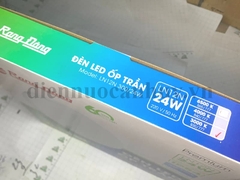 Đèn led ốp trần Rạng Đông LN12N 300/24W tròn as Trắng