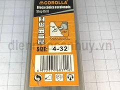 Mũi khoan tháp HSS đường kính từ phi 4 đến phi 32 - corolla
