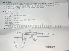 Thước kẹp điện tử inox 150mm berry