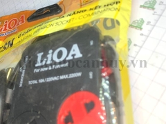 Lioa ổ cắm 5 ổ đa năng  + 7 ổ đơn có tiếp địa, dây dài 3m