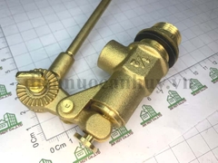 phao cơ bể nước ngầm, chất liệu bằng đồng loại dày dặn, thương hiệu Minh hòa Miha PN16, ren DN15 phù hợp lắp cho đường cấp nước ống 20