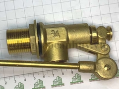 Phao đồng Miha DN20 phù hợp lắp cho ống kẽm đường kính phi 25 hoặc ống pvc phi 27