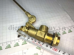 Phao đồng Miha DN20 phù hợp lắp cho ống kẽm đường kính phi 25 hoặc ống pvc phi 27