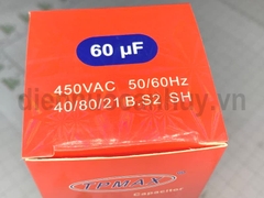 Tụ TPMAX màu vàng 60uf