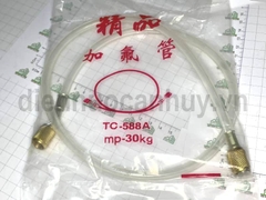 Dây nạp ga loại trong suốt 87cm tiện lợi cho thợ điều hòa