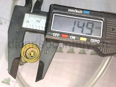 Dây nạp ga loại trong suốt 87cm tiện lợi cho thợ điều hòa