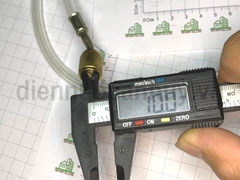 Dây nạp ga loại trong suốt 87cm tiện lợi cho thợ điều hòa