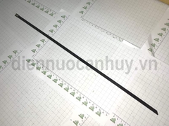 Dây rút inox 304 có nhúng nhựa đen 500x7.9 DOBON - bản to