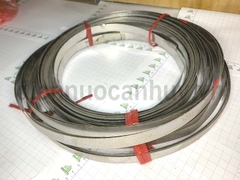 Đai thép inox 19mm treo bảng điện lên cột điện
