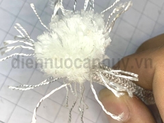 dây dù trắng tròn phi 8 (20m/kg)