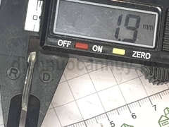 Tấm đệm kính cao su màu trắng trong D23