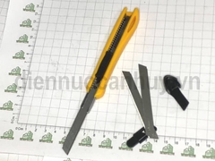 CON DAO RỌC GIẤY kiểu nhật  9MM (LOẠI 3 LƯỠI NHỎ) corolla