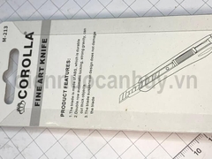 CON DAO RỌC GIẤY kiểu nhật  9MM (LOẠI 3 LƯỠI NHỎ) corolla