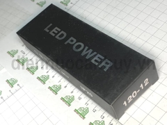 Nguồn led dây hộp vỏ đen 120-12 12v 10A (120w)