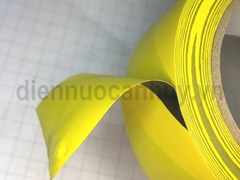 Băng keo PVC cảnh báo vàng đen 48x30m