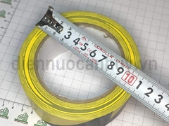 Băng keo PVC cảnh báo vàng đen 48x30m