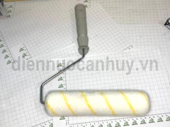 Con lăn to decor-pro sọc vàng  lông dày thấm tốt Thanh bình 2DC15 230mm
