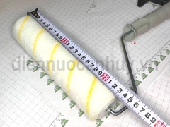 Con lăn to decor-pro sọc vàng  lông dày thấm tốt Thanh bình 2DC15 230mm