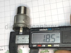 lơ inox 304 DN15 đúc xịn. Chuyên dùng cho công trình biển và chịu hóa chất