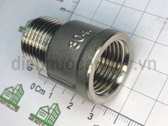 lơ inox 304 DN15 đúc xịn. Chuyên dùng cho công trình biển và chịu hóa chất