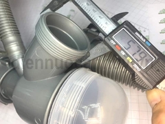 Bộ xi phông chậu đơn đúc, lỗ chậu 90mm