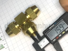 Tê chia 3 đầu lã ống đồng 16mm