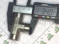 Tê ren ngoài inox 304 loại nhỏ DN15 (21mm)